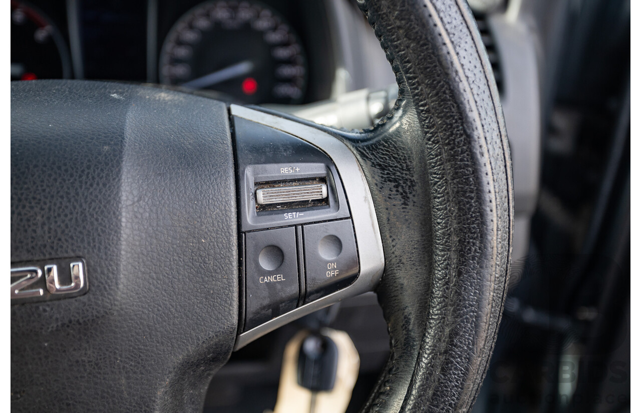 12/2012 Isuzu D-Max LS-M Hi-Ride (4x4) TF MY12 Crew Cab Utility Grey Turbo Diesel 3.0L