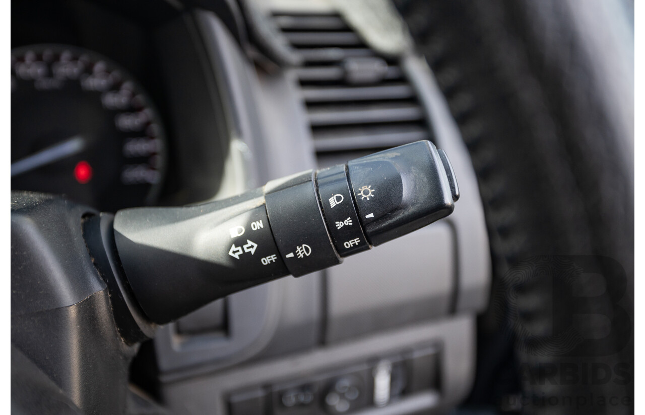 12/2012 Isuzu D-Max LS-M Hi-Ride (4x4) TF MY12 Crew Cab Utility Grey Turbo Diesel 3.0L