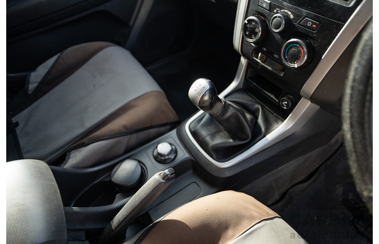 12/2012 Isuzu D-Max LS-M Hi-Ride (4x4) TF MY12 Crew Cab Utility Grey Turbo Diesel 3.0L