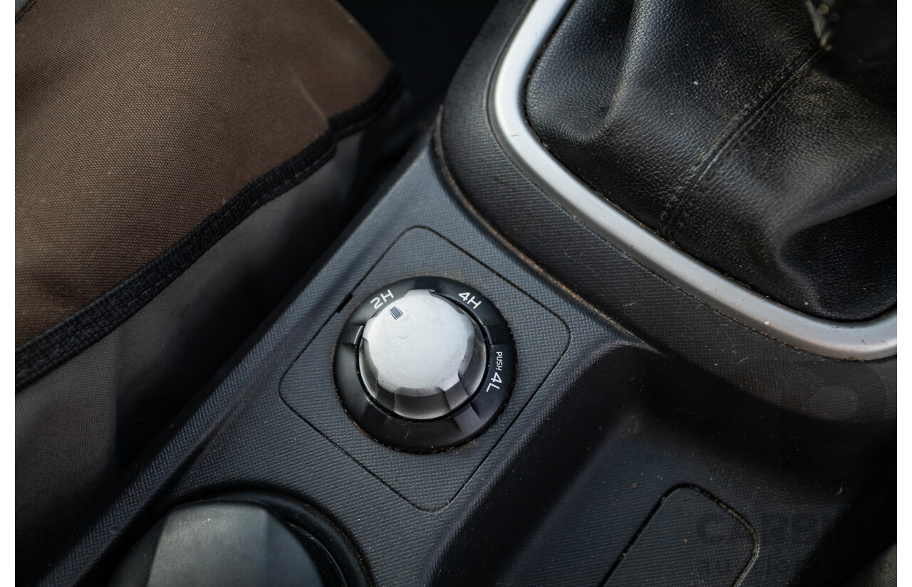 12/2012 Isuzu D-Max LS-M Hi-Ride (4x4) TF MY12 Crew Cab Utility Grey Turbo Diesel 3.0L