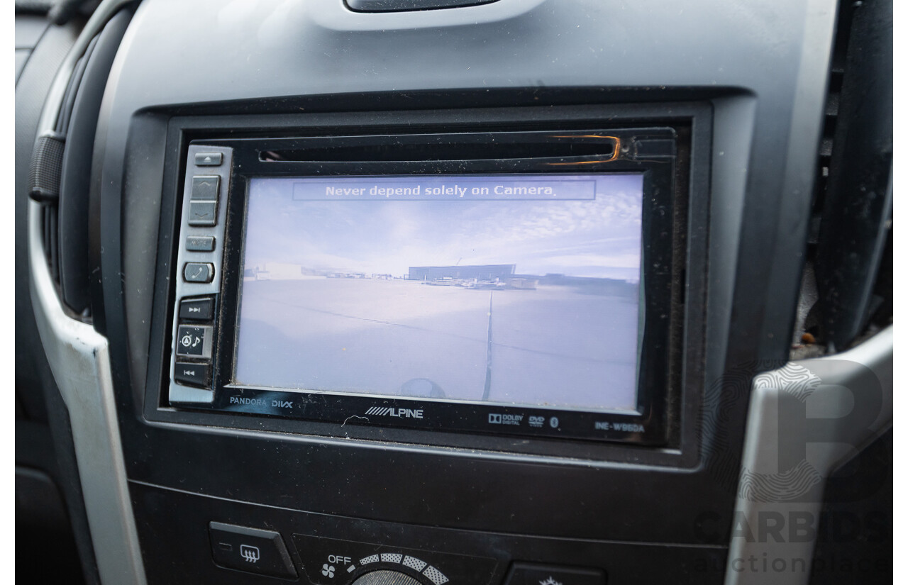 12/2012 Isuzu D-Max LS-M Hi-Ride (4x4) TF MY12 Crew Cab Utility Grey Turbo Diesel 3.0L