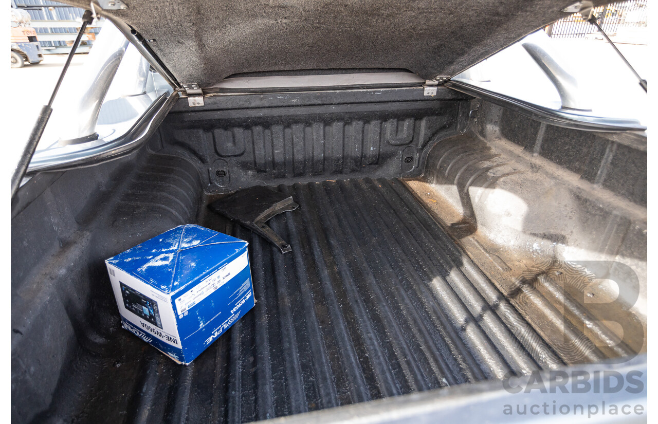 12/2012 Isuzu D-Max LS-M Hi-Ride (4x4) TF MY12 Crew Cab Utility Grey Turbo Diesel 3.0L