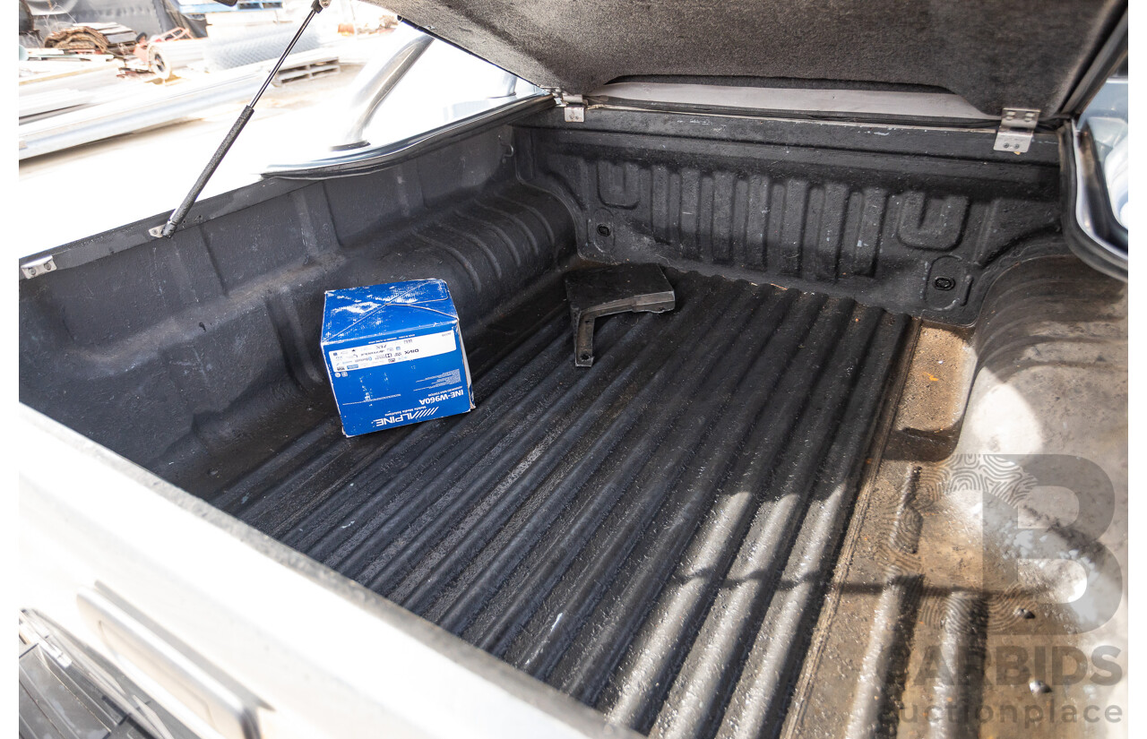 12/2012 Isuzu D-Max LS-M Hi-Ride (4x4) TF MY12 Crew Cab Utility Grey Turbo Diesel 3.0L