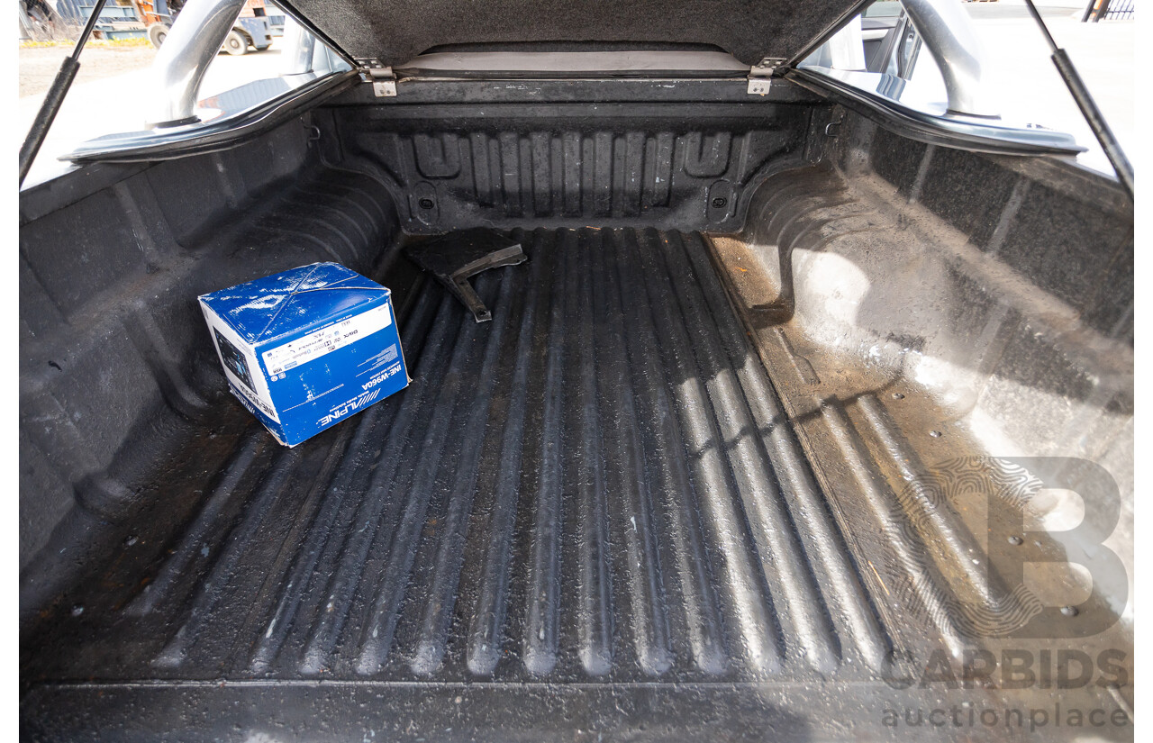 12/2012 Isuzu D-Max LS-M Hi-Ride (4x4) TF MY12 Crew Cab Utility Grey Turbo Diesel 3.0L