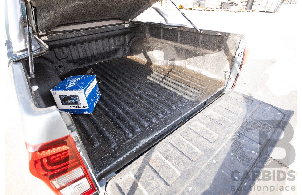 12/2012 Isuzu D-Max LS-M Hi-Ride (4x4) TF MY12 Crew Cab Utility Grey Turbo Diesel 3.0L