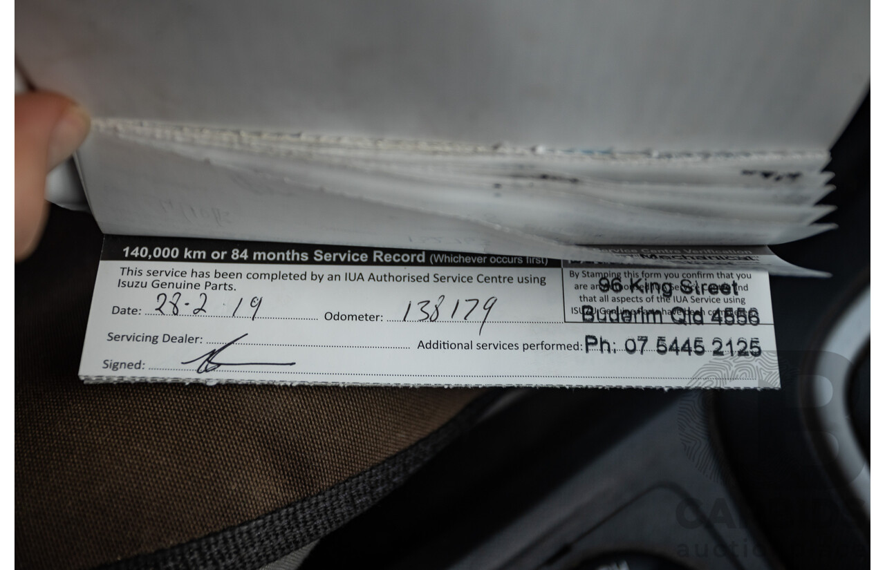 12/2012 Isuzu D-Max LS-M Hi-Ride (4x4) TF MY12 Crew Cab Utility Grey Turbo Diesel 3.0L