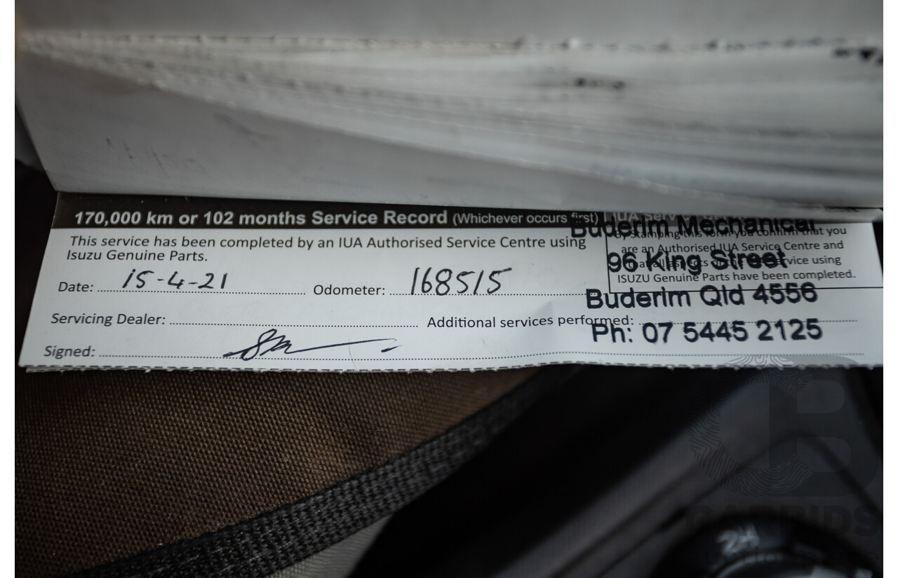 12/2012 Isuzu D-Max LS-M Hi-Ride (4x4) TF MY12 Crew Cab Utility Grey Turbo Diesel 3.0L