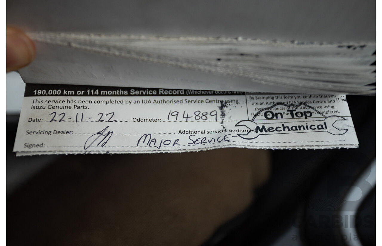 12/2012 Isuzu D-Max LS-M Hi-Ride (4x4) TF MY12 Crew Cab Utility Grey Turbo Diesel 3.0L