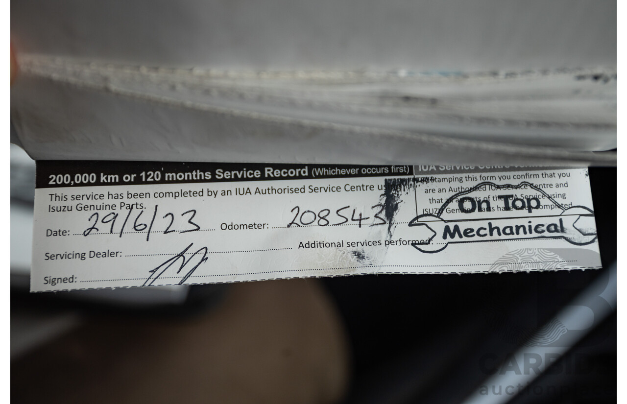 12/2012 Isuzu D-Max LS-M Hi-Ride (4x4) TF MY12 Crew Cab Utility Grey Turbo Diesel 3.0L