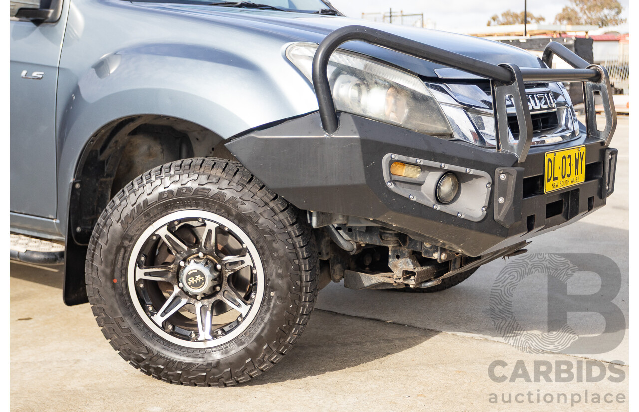 12/2012 Isuzu D-Max LS-M Hi-Ride (4x4) TF MY12 Crew Cab Utility Grey Turbo Diesel 3.0L