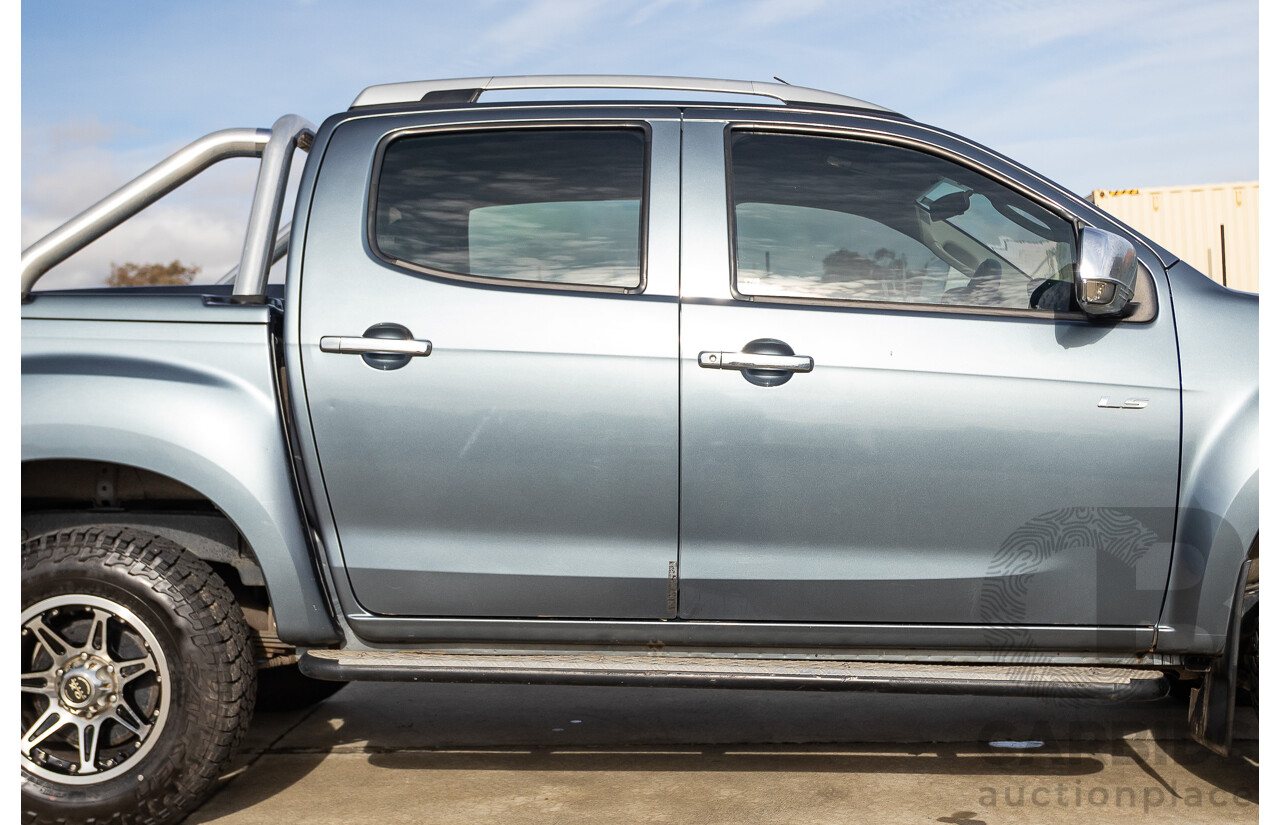 12/2012 Isuzu D-Max LS-M Hi-Ride (4x4) TF MY12 Crew Cab Utility Grey Turbo Diesel 3.0L