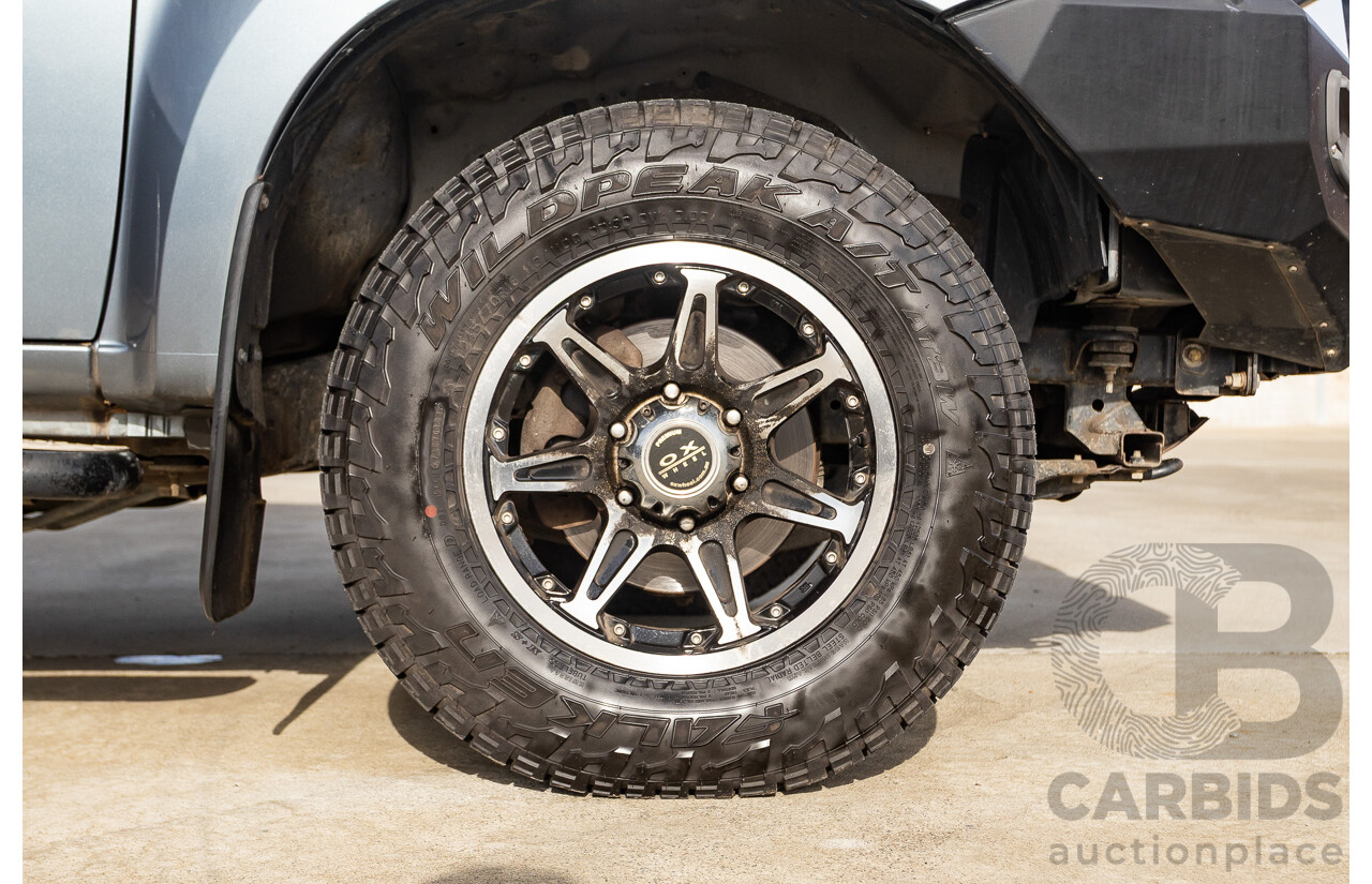 12/2012 Isuzu D-Max LS-M Hi-Ride (4x4) TF MY12 Crew Cab Utility Grey Turbo Diesel 3.0L