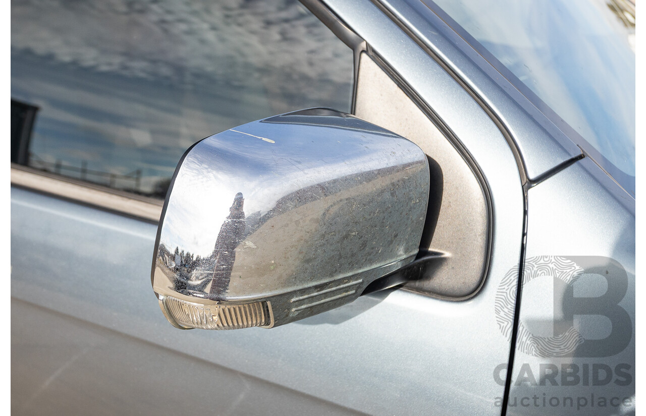 12/2012 Isuzu D-Max LS-M Hi-Ride (4x4) TF MY12 Crew Cab Utility Grey Turbo Diesel 3.0L