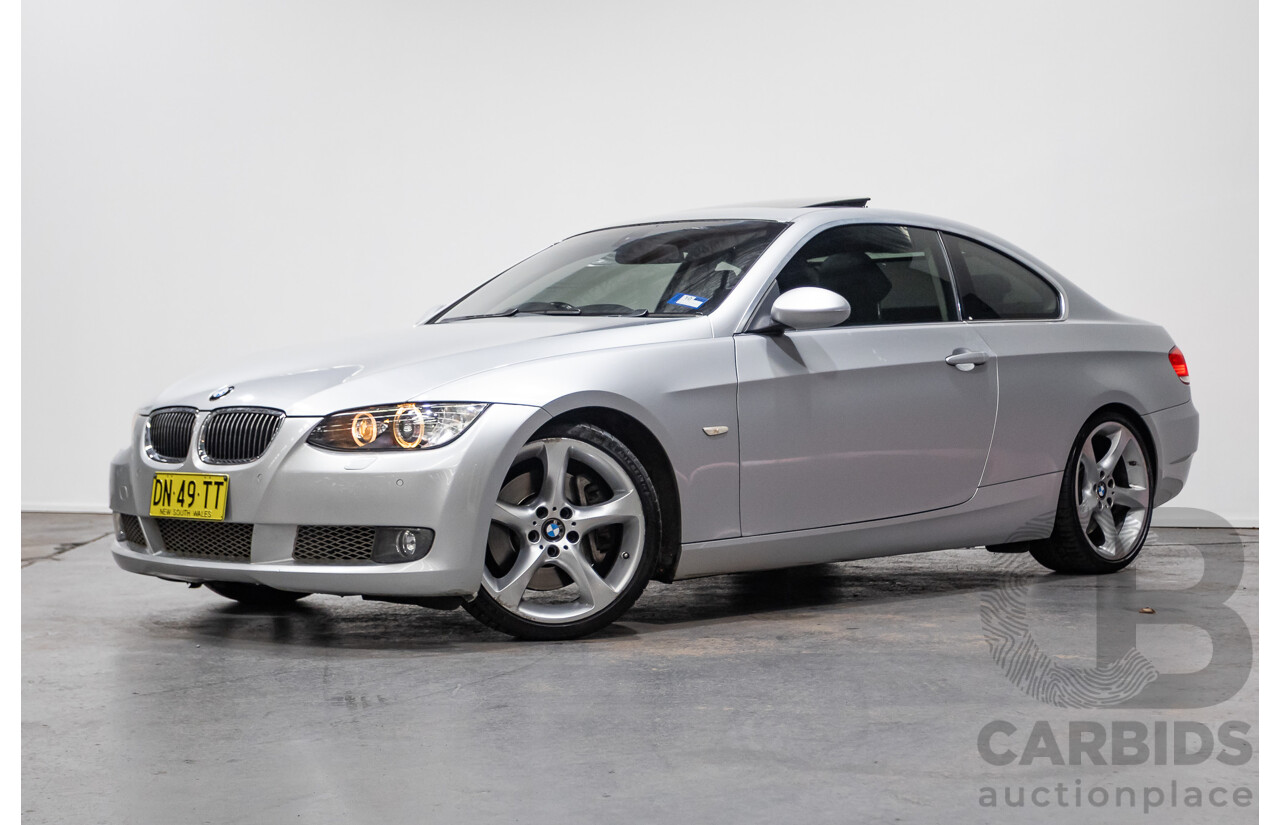 5/2007 BMW 335i E92 2d Coupe Titanium Silver Metallic Twin Turbo 3.0L