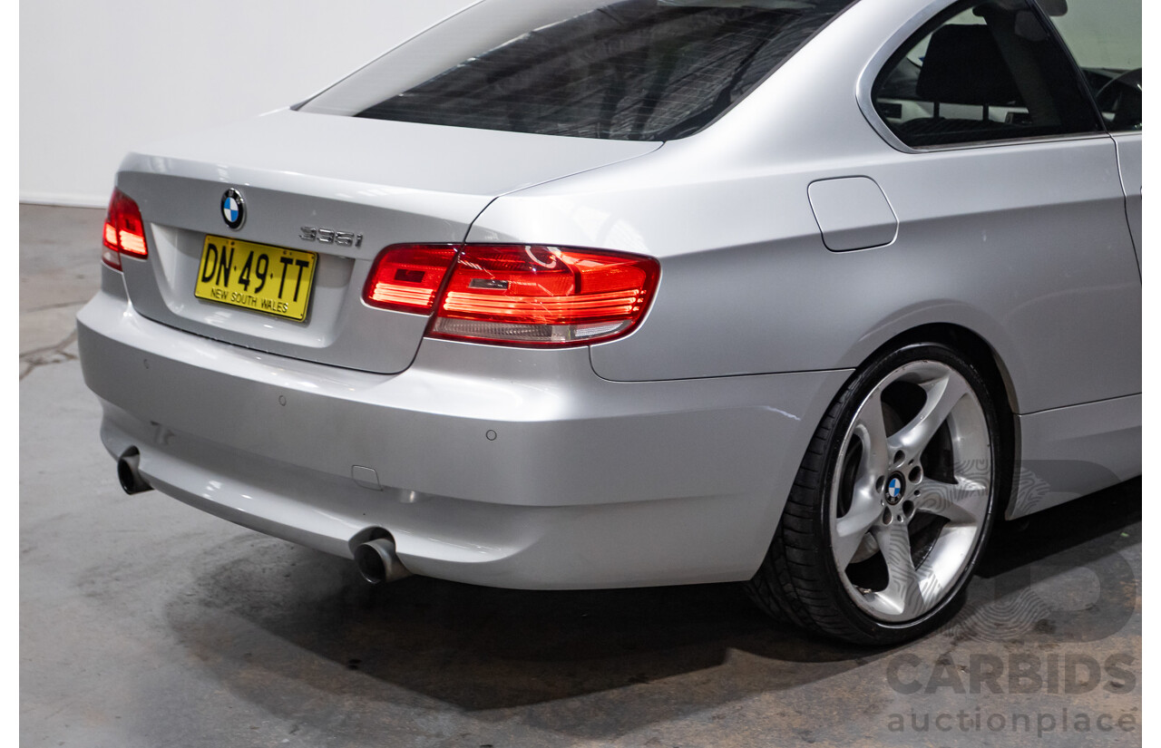 5/2007 BMW 335i E92 2d Coupe Titanium Silver Metallic Twin Turbo 3.0L