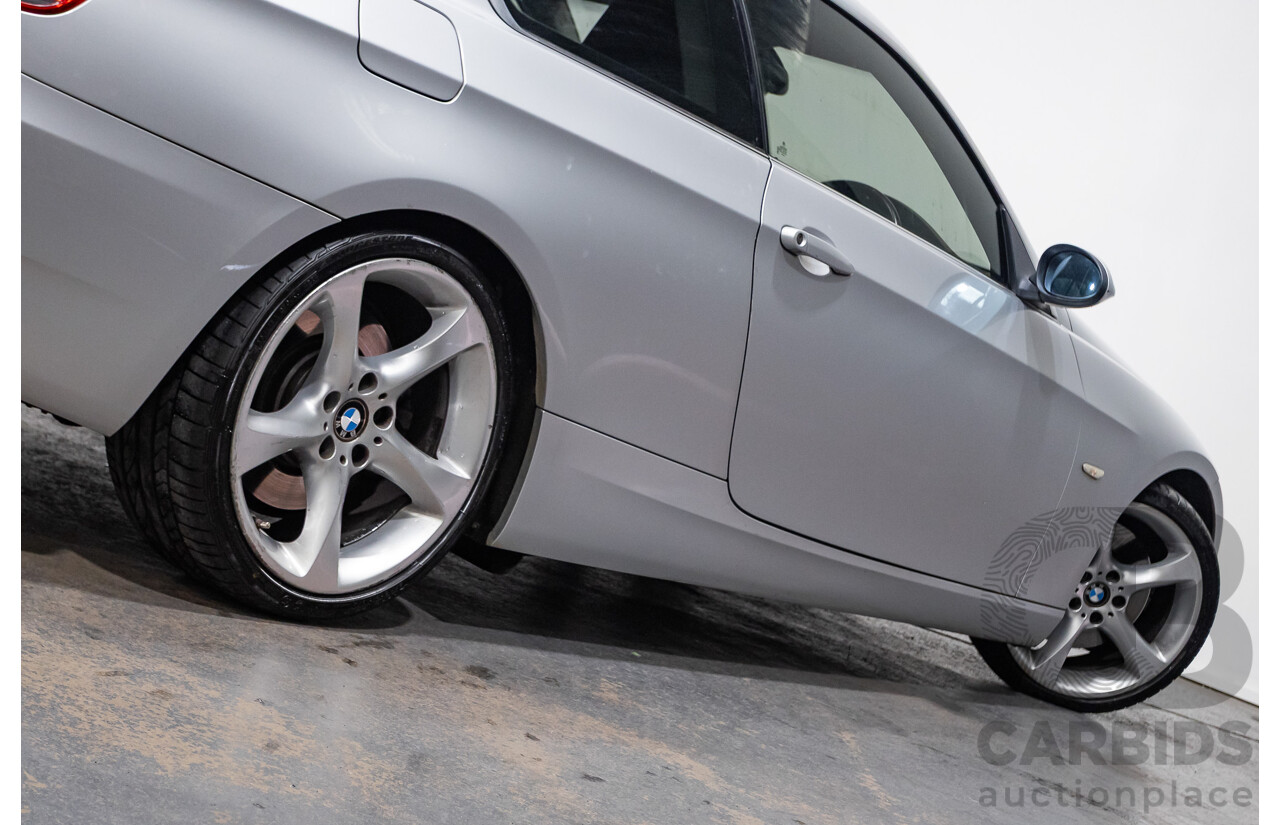 5/2007 BMW 335i E92 2d Coupe Titanium Silver Metallic Twin Turbo 3.0L