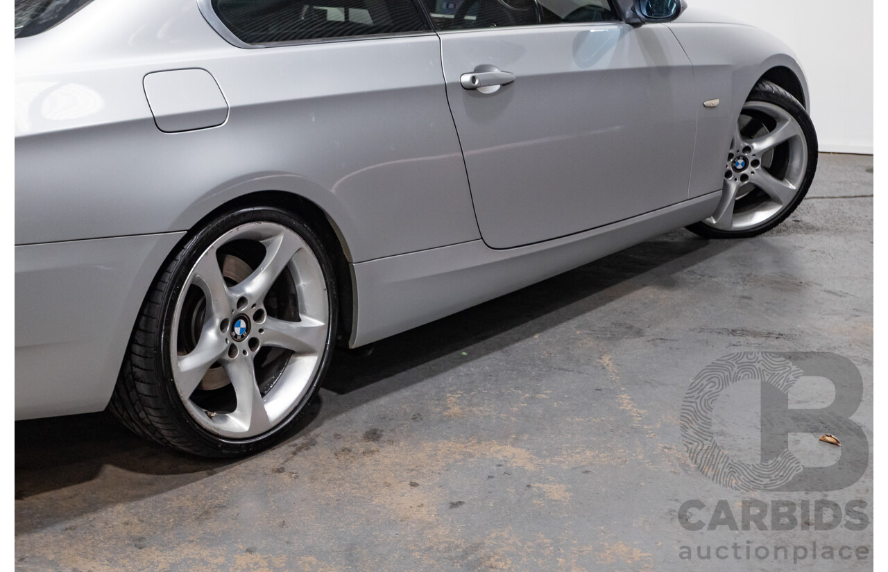 5/2007 BMW 335i E92 2d Coupe Titanium Silver Metallic Twin Turbo 3.0L