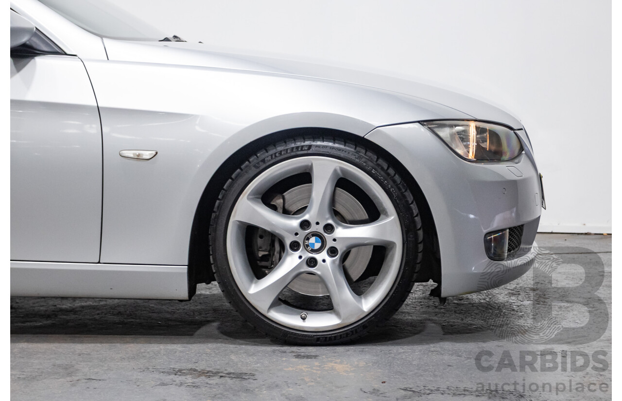 5/2007 BMW 335i E92 2d Coupe Titanium Silver Metallic Twin Turbo 3.0L