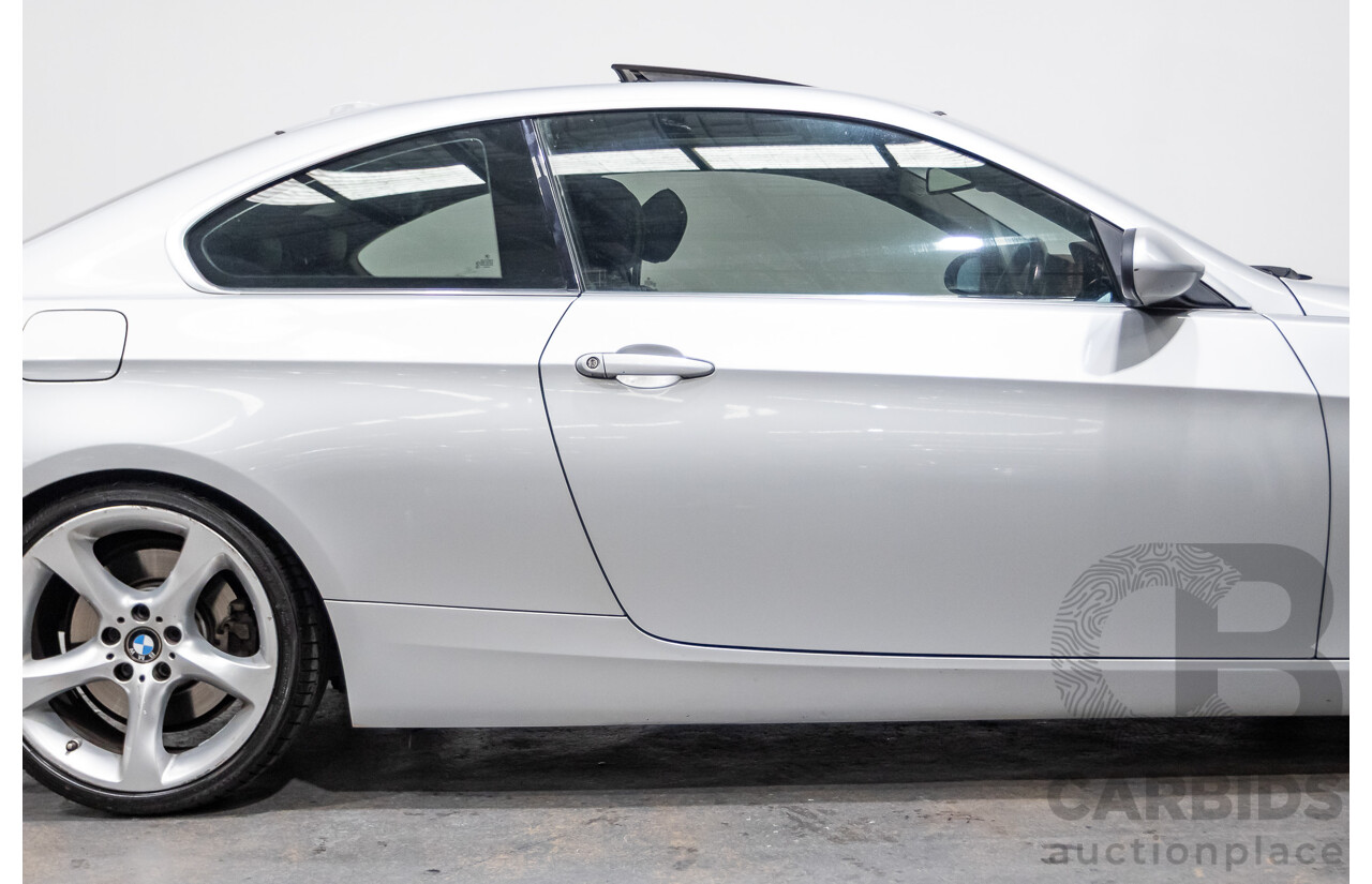 5/2007 BMW 335i E92 2d Coupe Titanium Silver Metallic Twin Turbo 3.0L