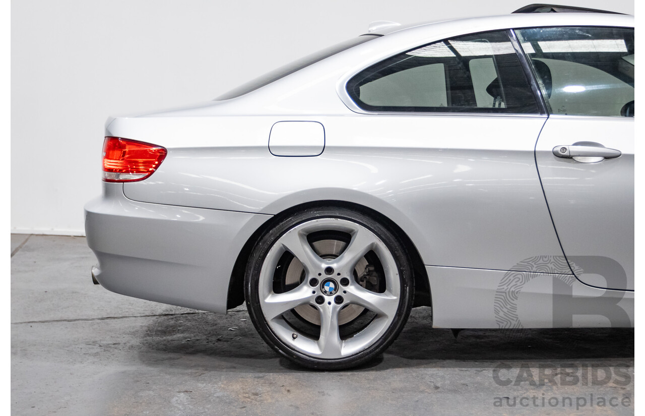 5/2007 BMW 335i E92 2d Coupe Titanium Silver Metallic Twin Turbo 3.0L