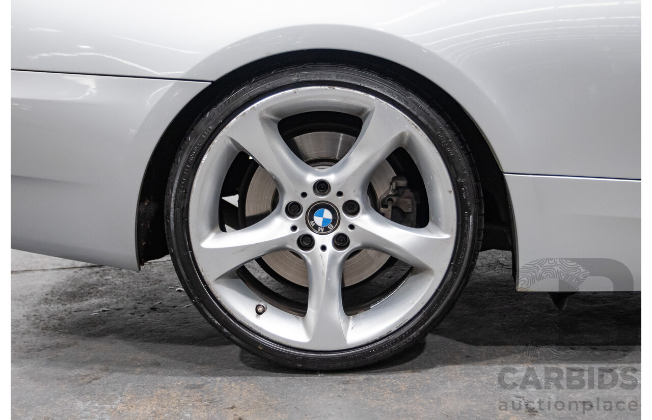 5/2007 BMW 335i E92 2d Coupe Titanium Silver Metallic Twin Turbo 3.0L