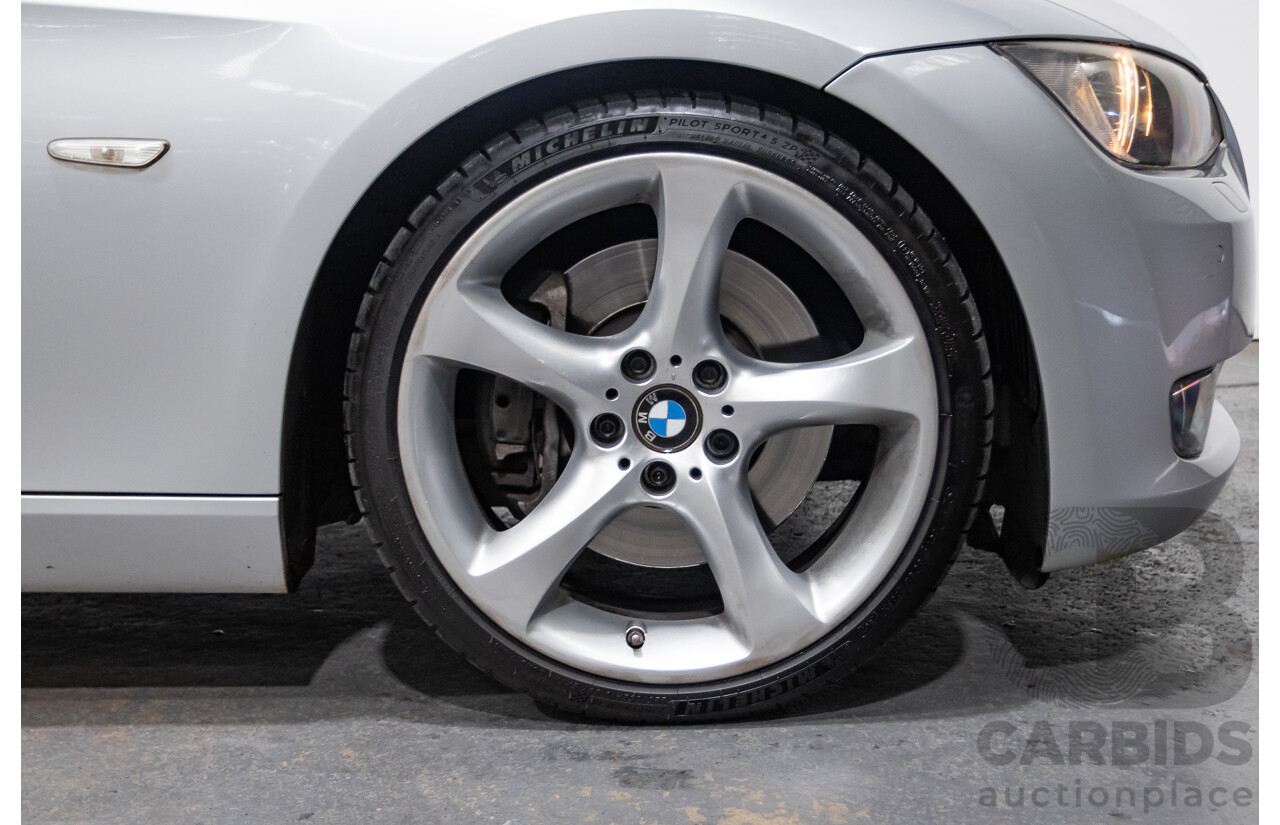 5/2007 BMW 335i E92 2d Coupe Titanium Silver Metallic Twin Turbo 3.0L