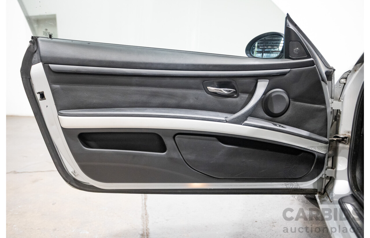 5/2007 BMW 335i E92 2d Coupe Titanium Silver Metallic Twin Turbo 3.0L