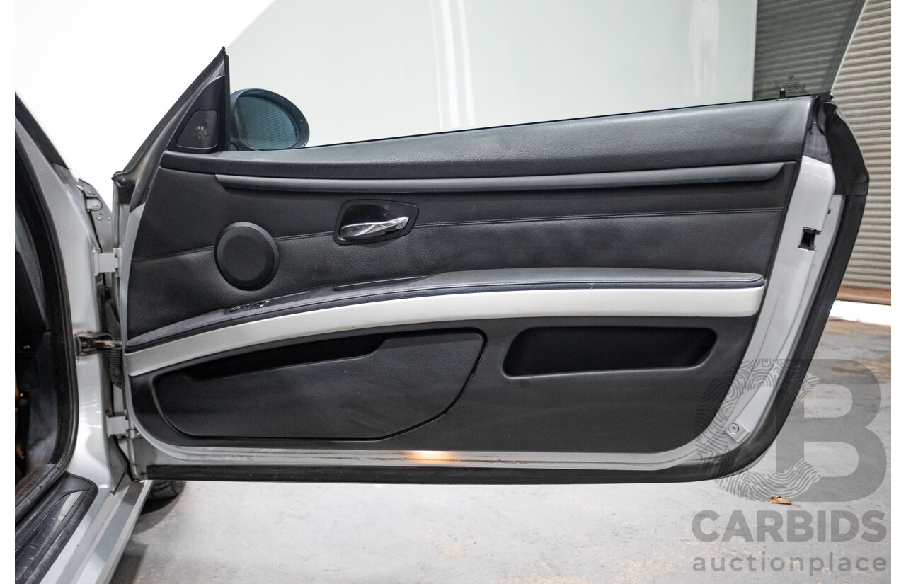 5/2007 BMW 335i E92 2d Coupe Titanium Silver Metallic Twin Turbo 3.0L