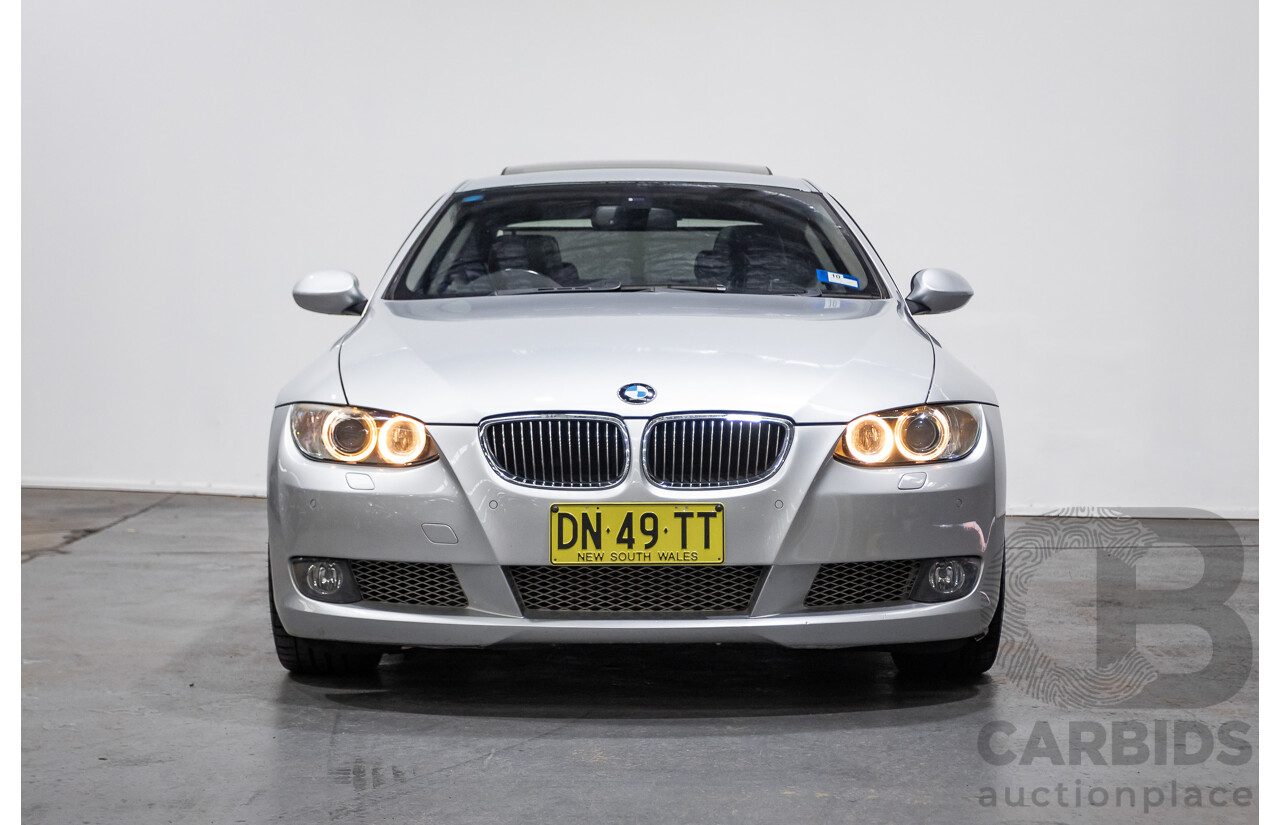 5/2007 BMW 335i E92 2d Coupe Titanium Silver Metallic Twin Turbo 3.0L