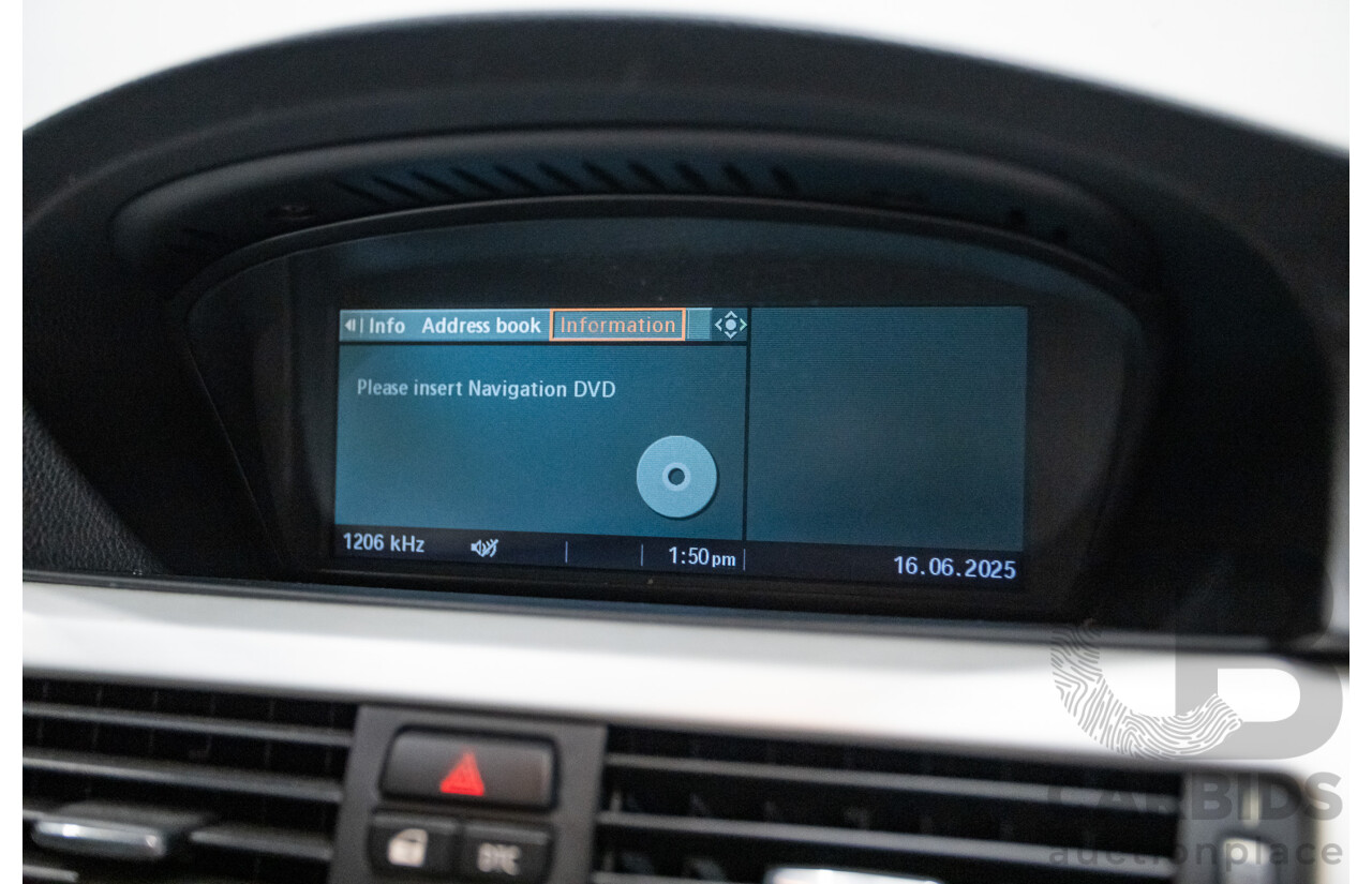 5/2007 BMW 335i E92 2d Coupe Titanium Silver Metallic Twin Turbo 3.0L