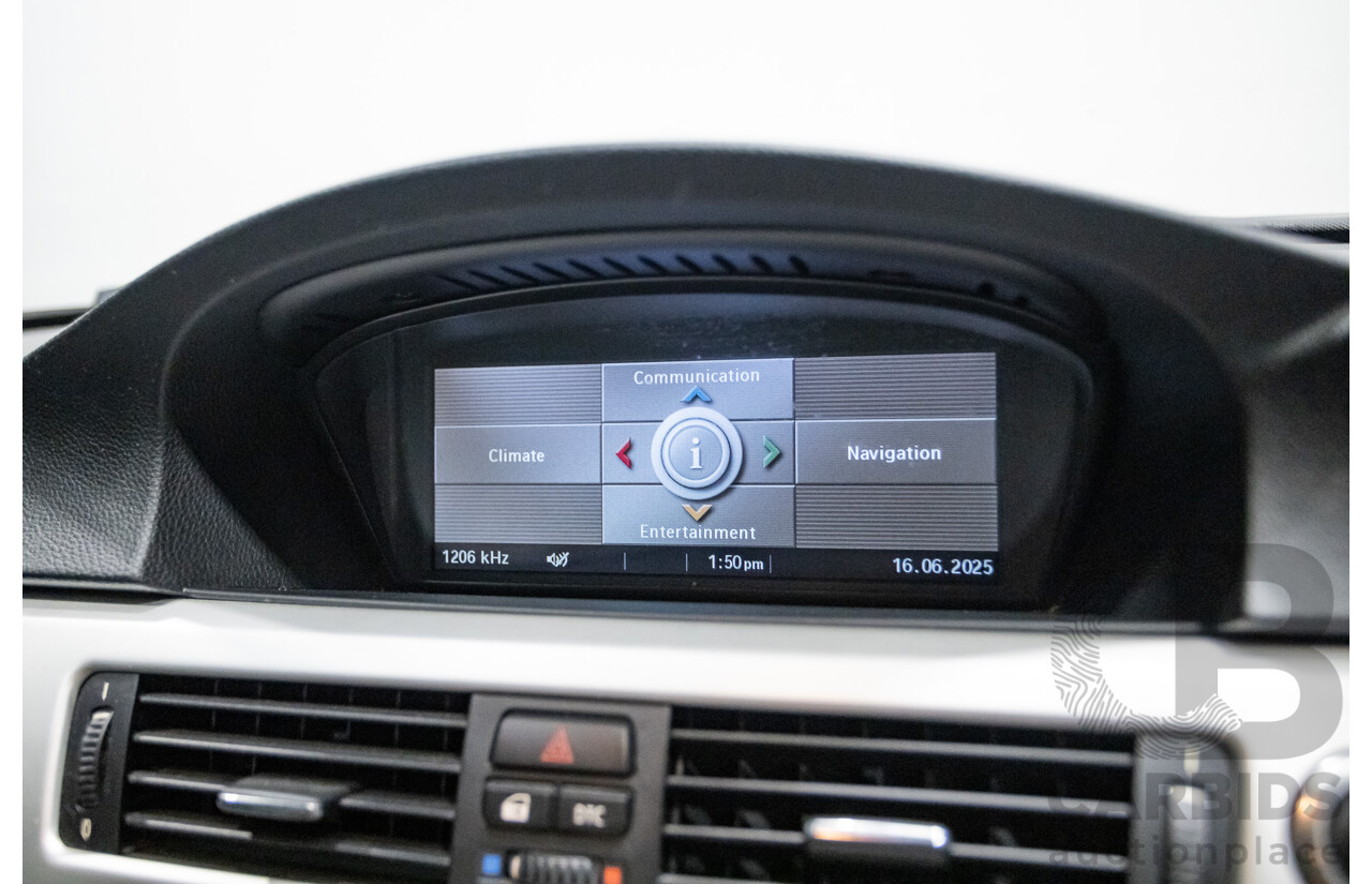 5/2007 BMW 335i E92 2d Coupe Titanium Silver Metallic Twin Turbo 3.0L