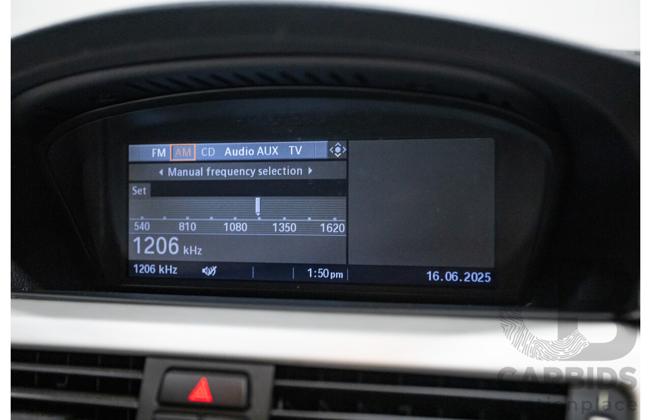 5/2007 BMW 335i E92 2d Coupe Titanium Silver Metallic Twin Turbo 3.0L