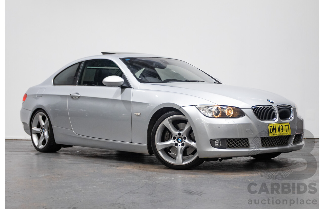 5/2007 BMW 335i E92 2d Coupe Titanium Silver Metallic Twin Turbo 3.0L