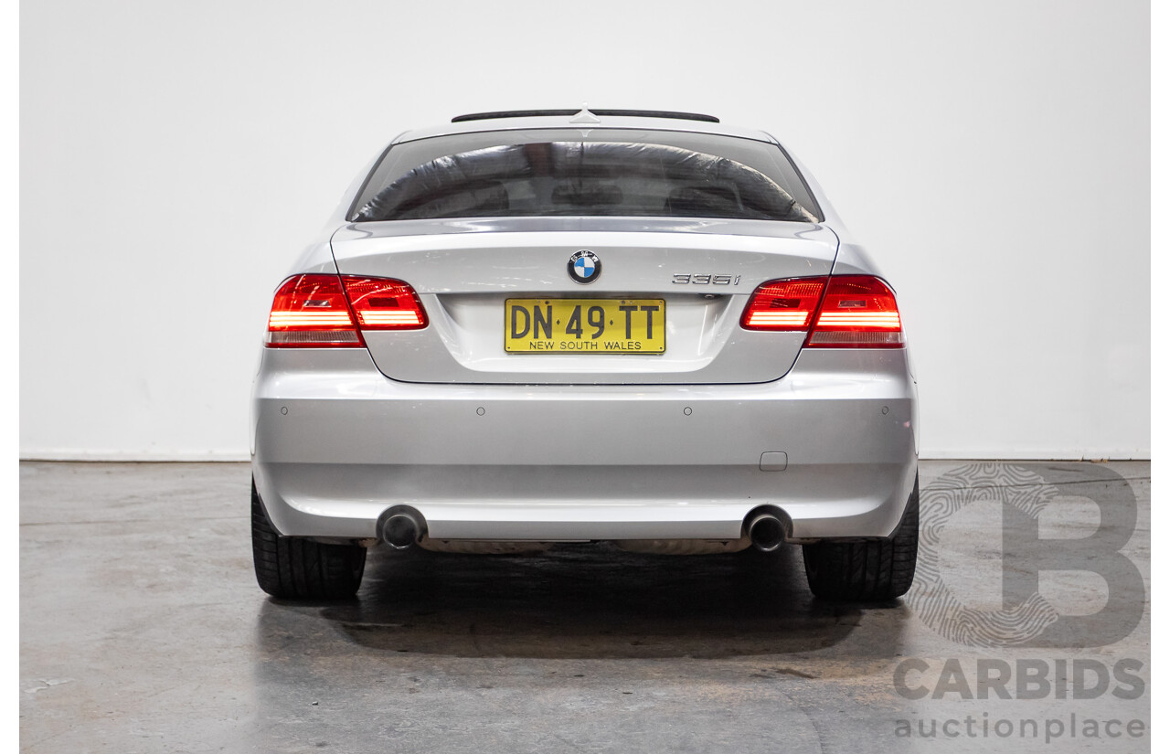 5/2007 BMW 335i E92 2d Coupe Titanium Silver Metallic Twin Turbo 3.0L