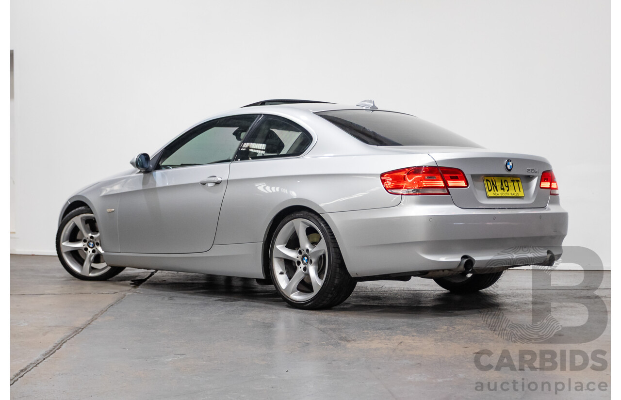 5/2007 BMW 335i E92 2d Coupe Titanium Silver Metallic Twin Turbo 3.0L