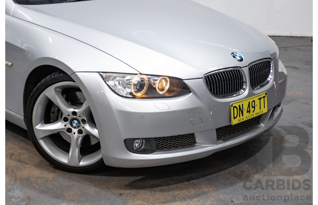 5/2007 BMW 335i E92 2d Coupe Titanium Silver Metallic Twin Turbo 3.0L