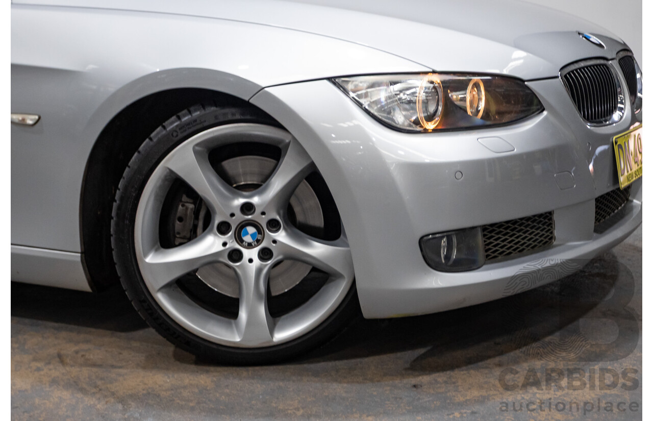 5/2007 BMW 335i E92 2d Coupe Titanium Silver Metallic Twin Turbo 3.0L