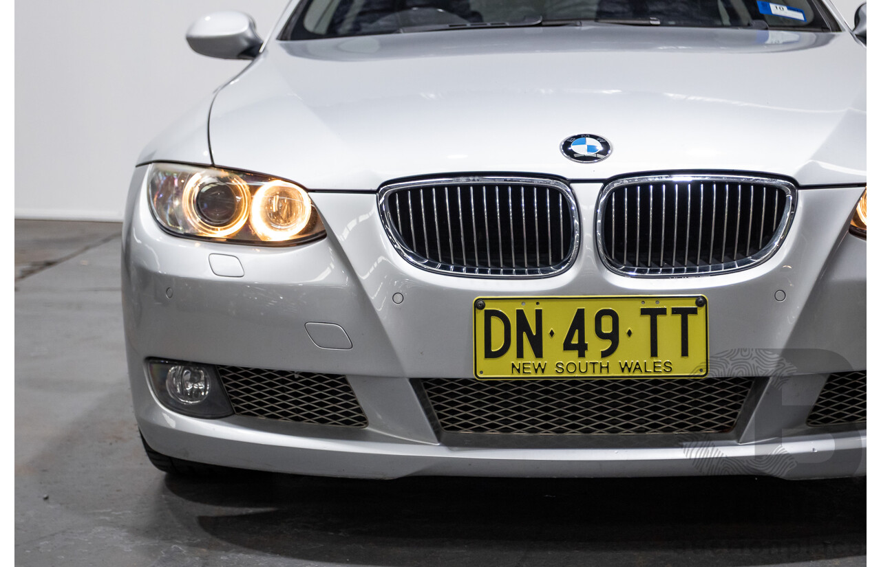 5/2007 BMW 335i E92 2d Coupe Titanium Silver Metallic Twin Turbo 3.0L