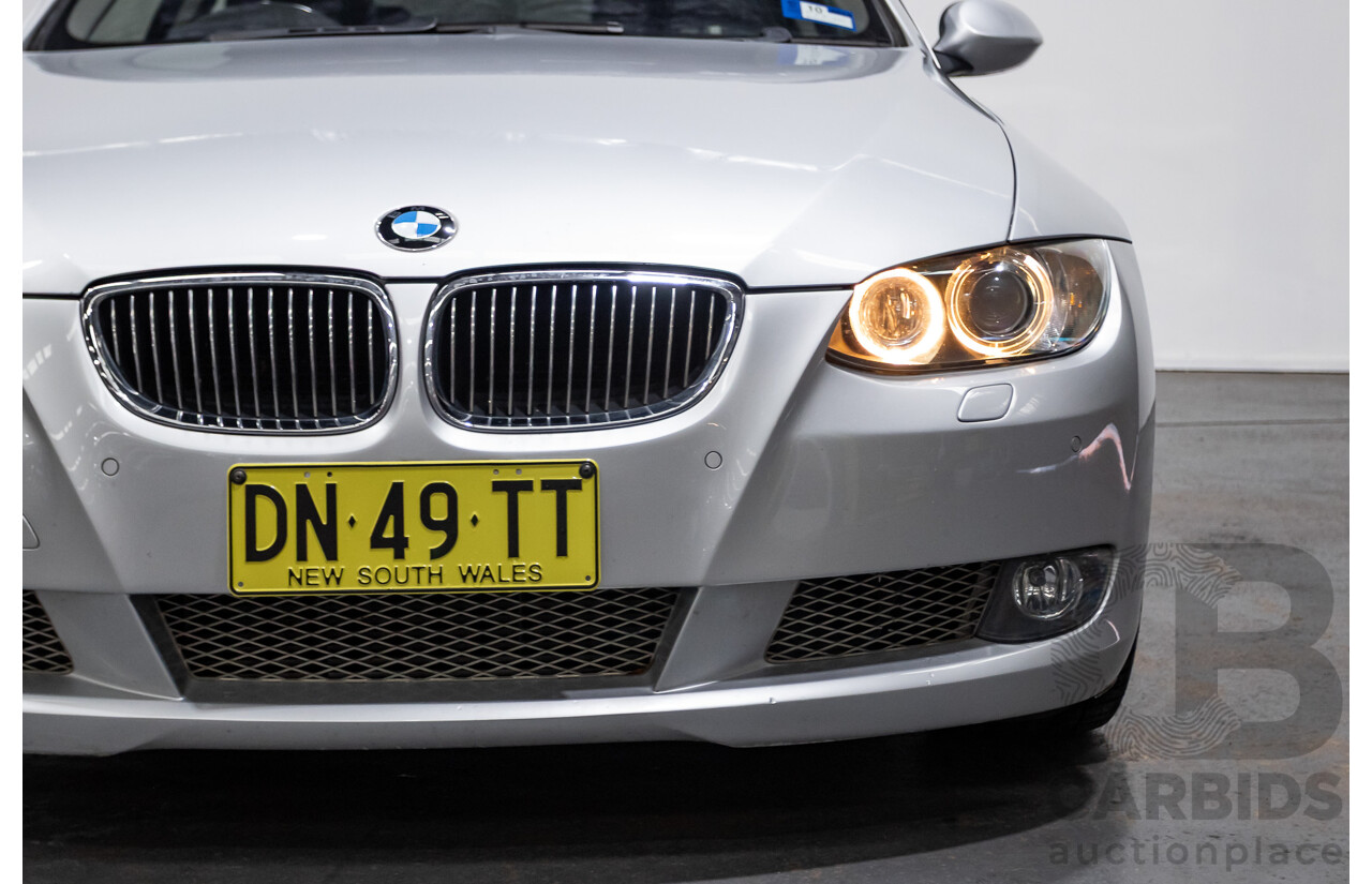5/2007 BMW 335i E92 2d Coupe Titanium Silver Metallic Twin Turbo 3.0L