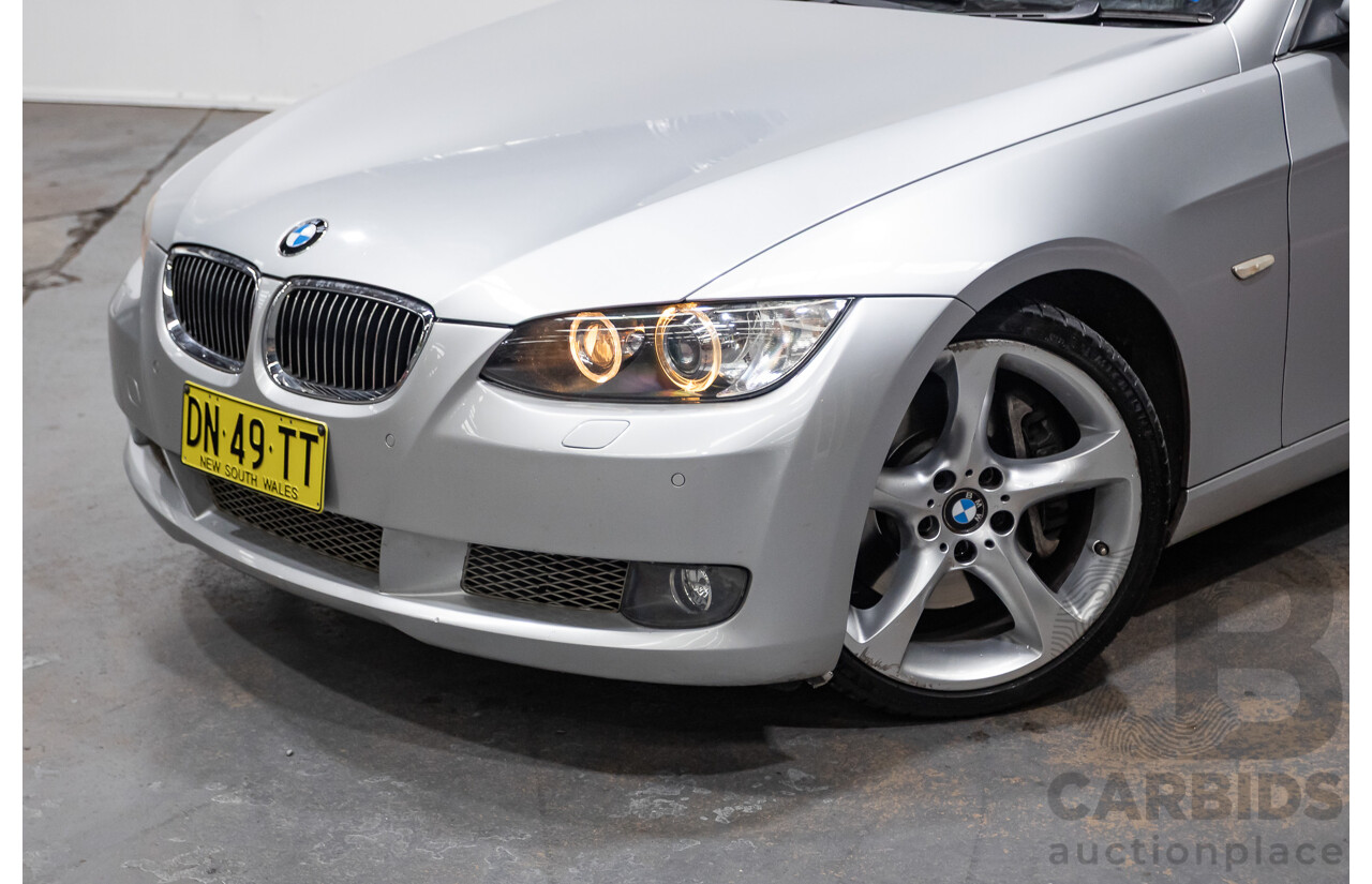 5/2007 BMW 335i E92 2d Coupe Titanium Silver Metallic Twin Turbo 3.0L