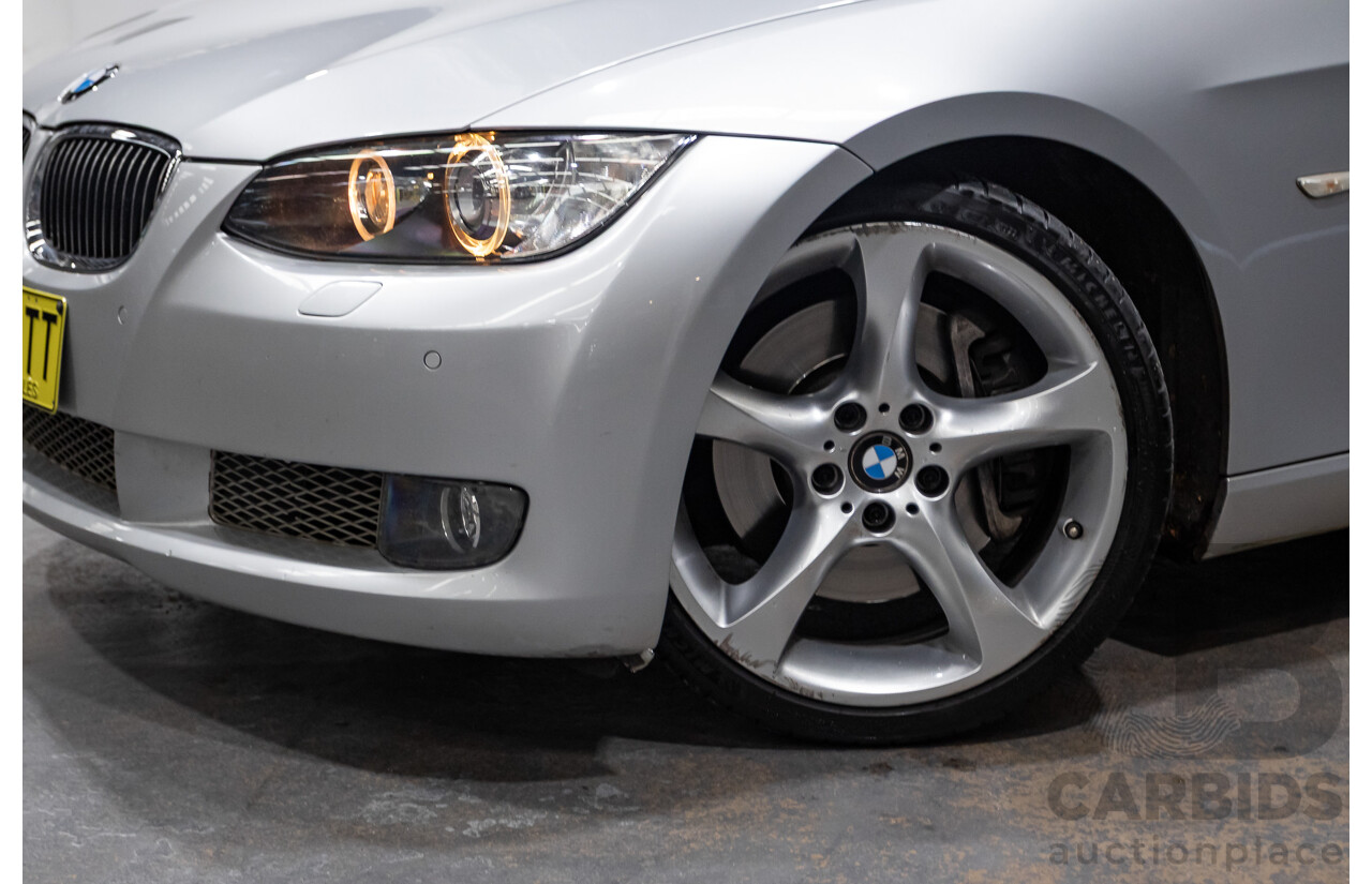 5/2007 BMW 335i E92 2d Coupe Titanium Silver Metallic Twin Turbo 3.0L