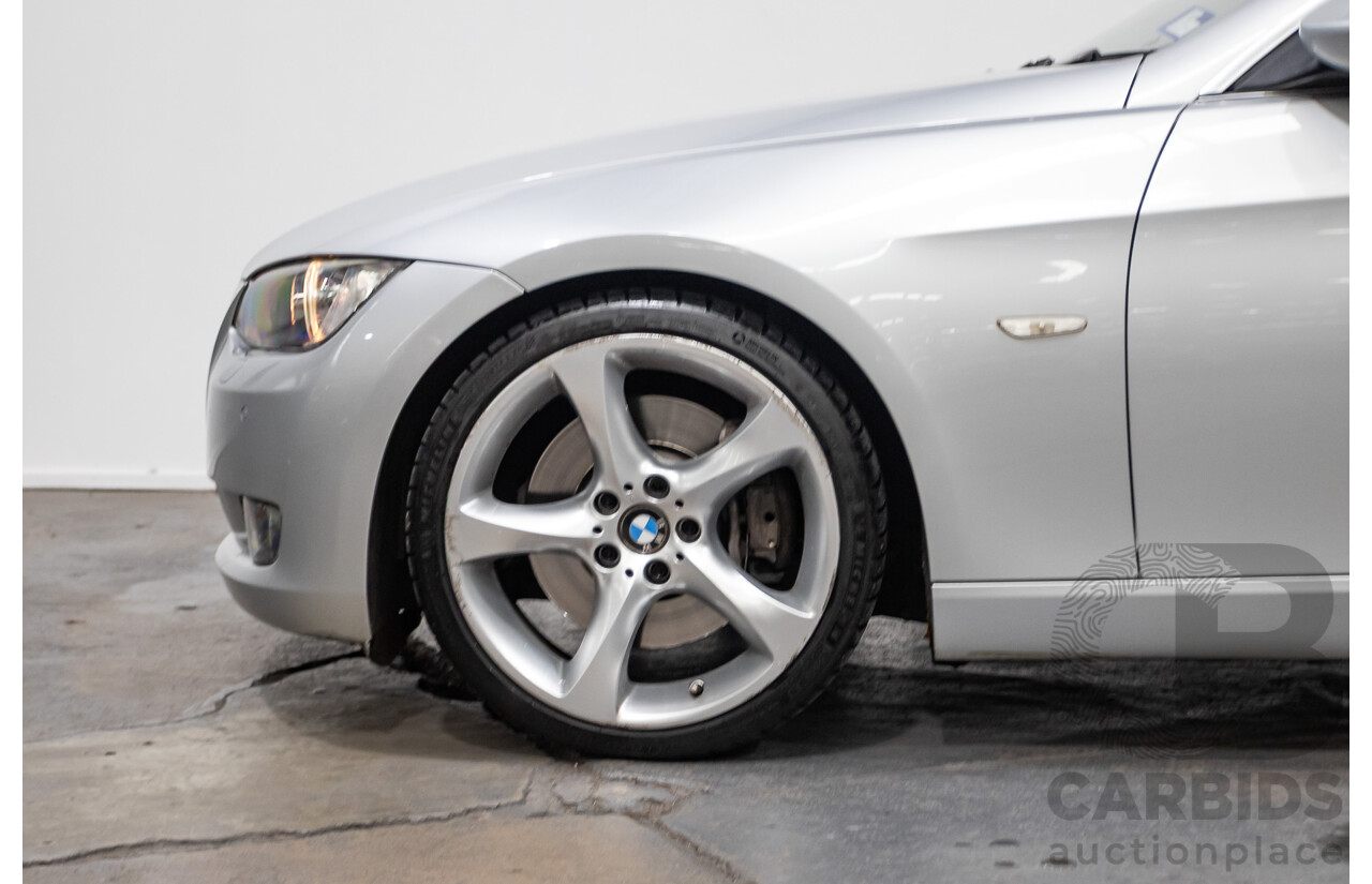 5/2007 BMW 335i E92 2d Coupe Titanium Silver Metallic Twin Turbo 3.0L