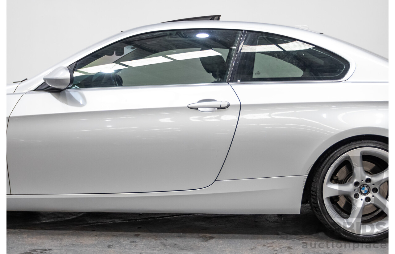 5/2007 BMW 335i E92 2d Coupe Titanium Silver Metallic Twin Turbo 3.0L