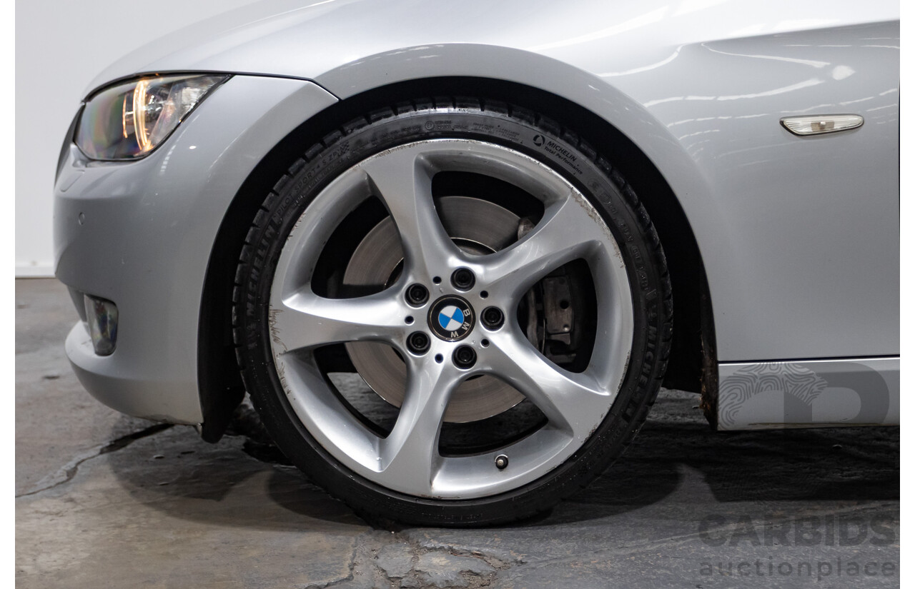 5/2007 BMW 335i E92 2d Coupe Titanium Silver Metallic Twin Turbo 3.0L