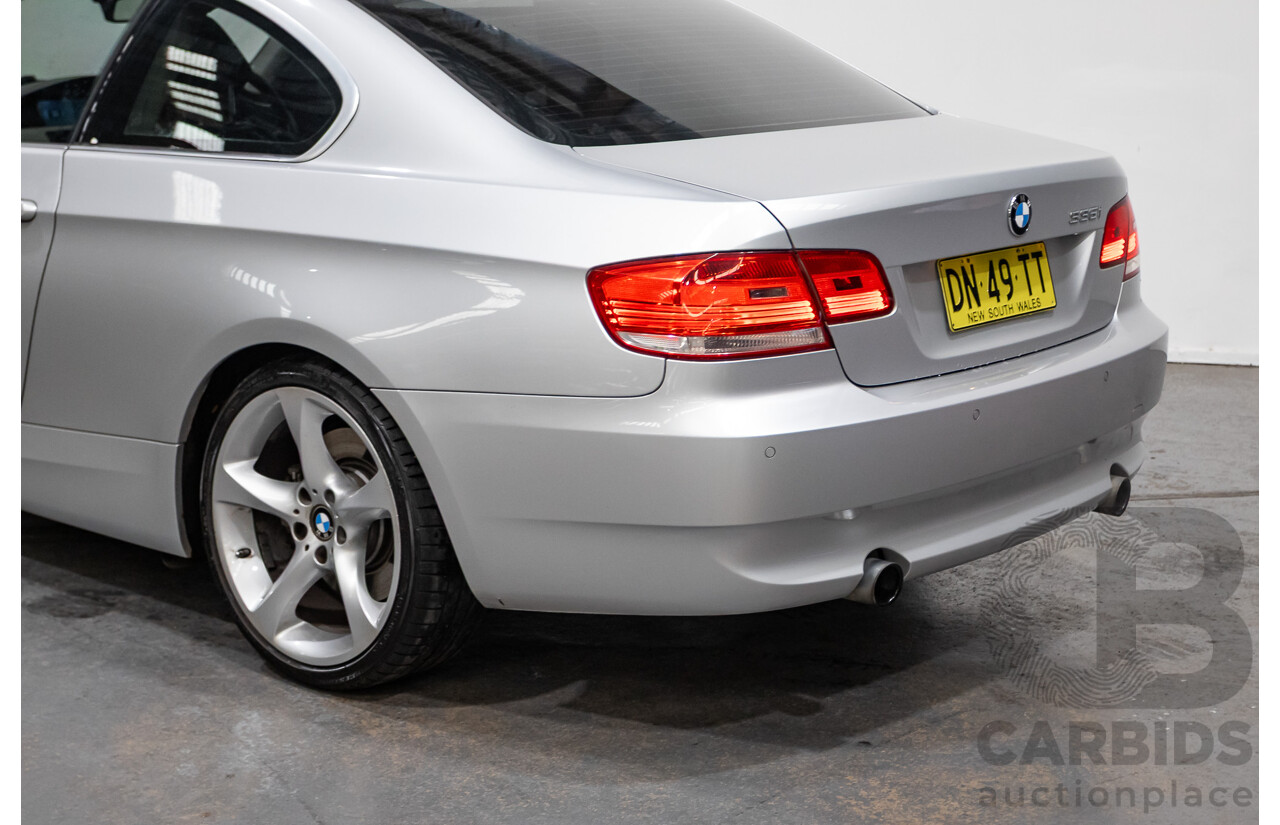 5/2007 BMW 335i E92 2d Coupe Titanium Silver Metallic Twin Turbo 3.0L