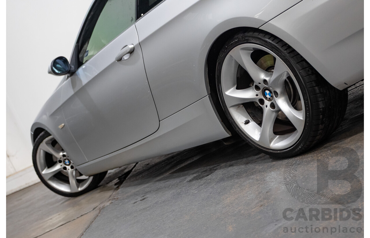 5/2007 BMW 335i E92 2d Coupe Titanium Silver Metallic Twin Turbo 3.0L