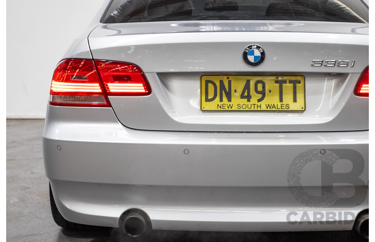 5/2007 BMW 335i E92 2d Coupe Titanium Silver Metallic Twin Turbo 3.0L