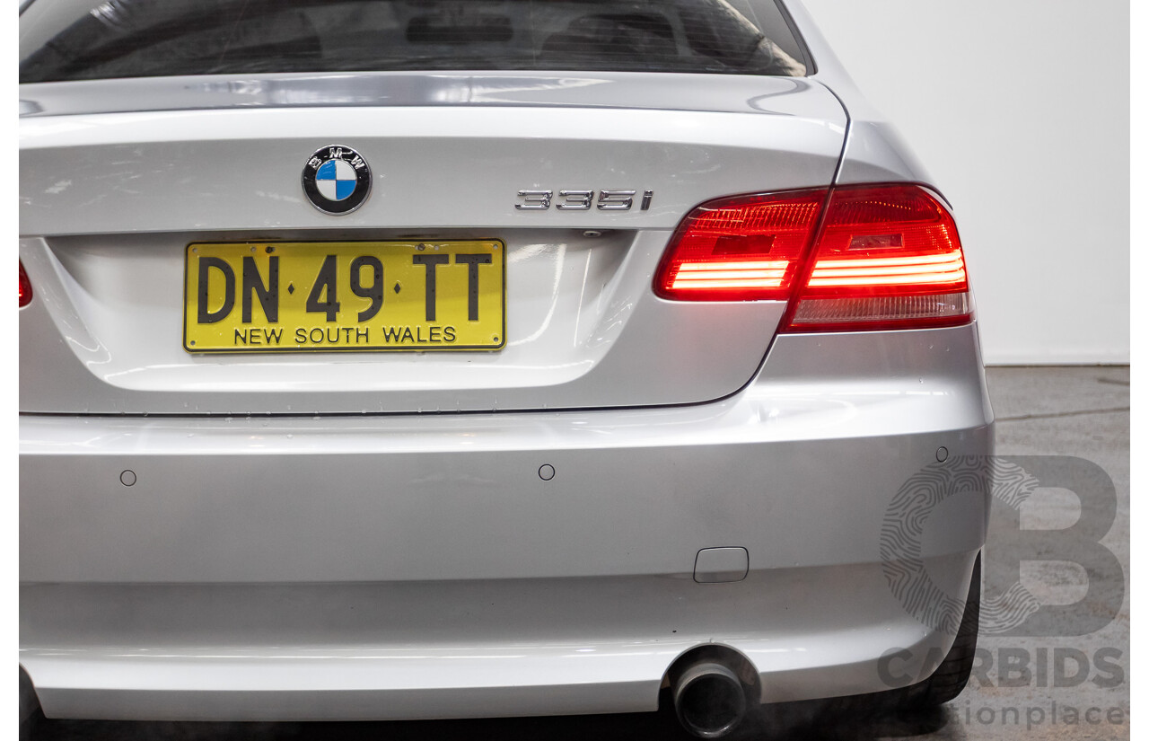 5/2007 BMW 335i E92 2d Coupe Titanium Silver Metallic Twin Turbo 3.0L