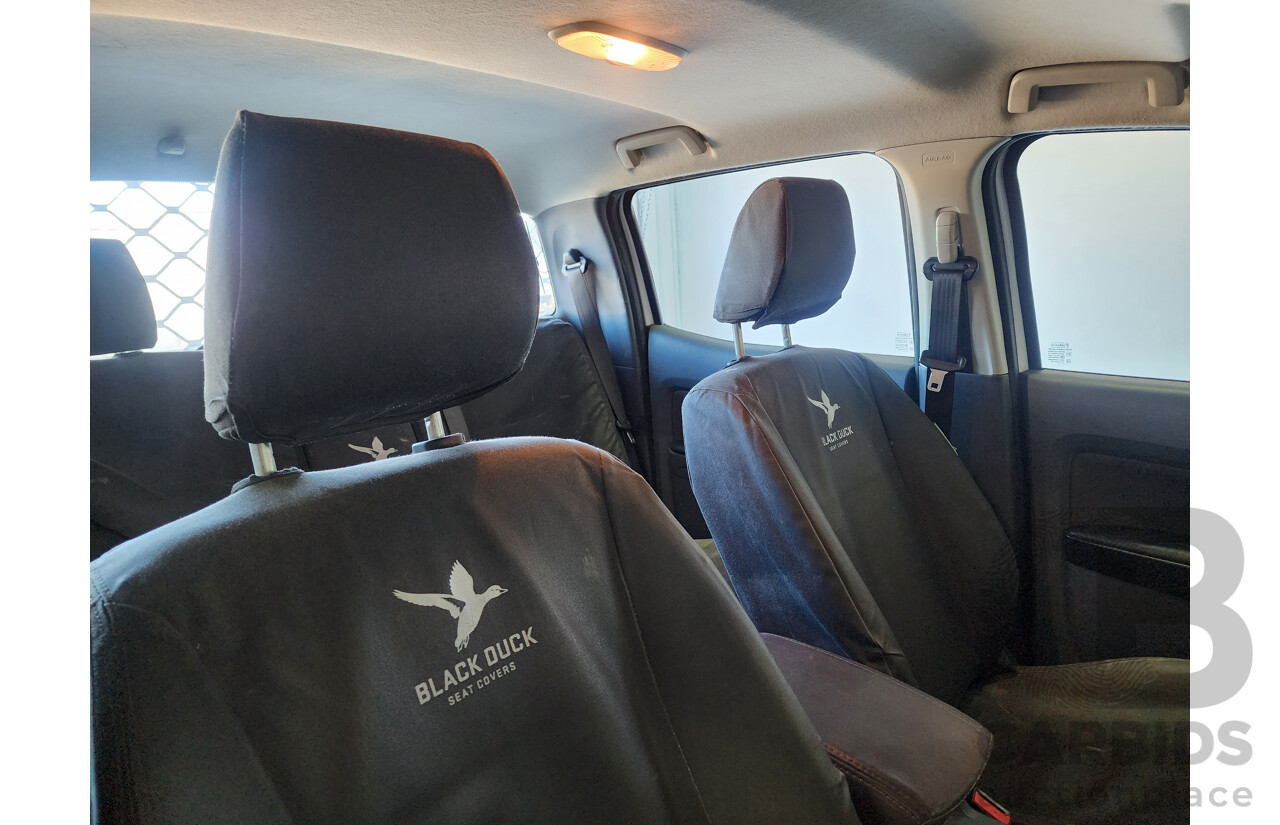 2/2017 Ford Ranger XL 3.2 (4x4) PX MKII Crew C/Chas White 3.2L