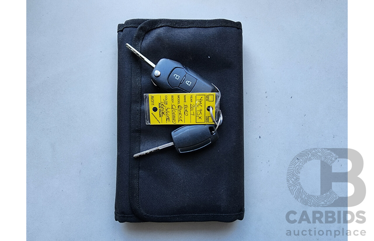 2/2017 Ford Ranger XL 3.2 (4x4) PX MKII Crew C/Chas White 3.2L